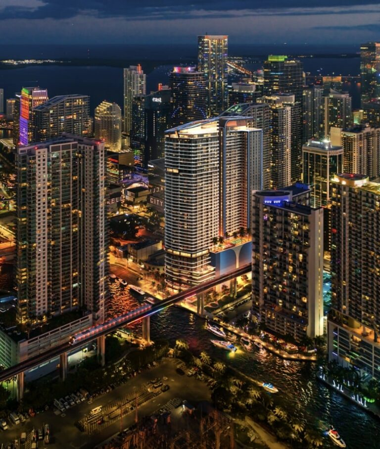 Lofty Brickell Debuts a New Webcam for Construction Progress