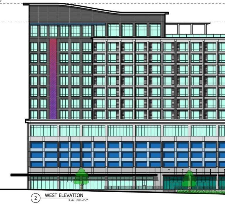 Preliminary Plans Revealed for a Hotel Building at 111 N Meridian Ave in Channelside, Tampa