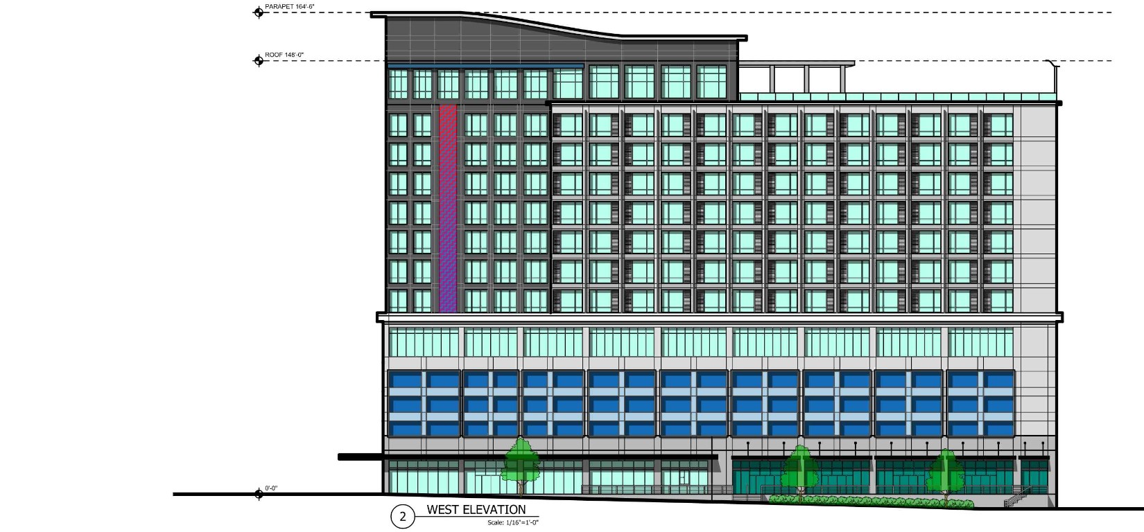 111 N Meridian Avenue Elevation