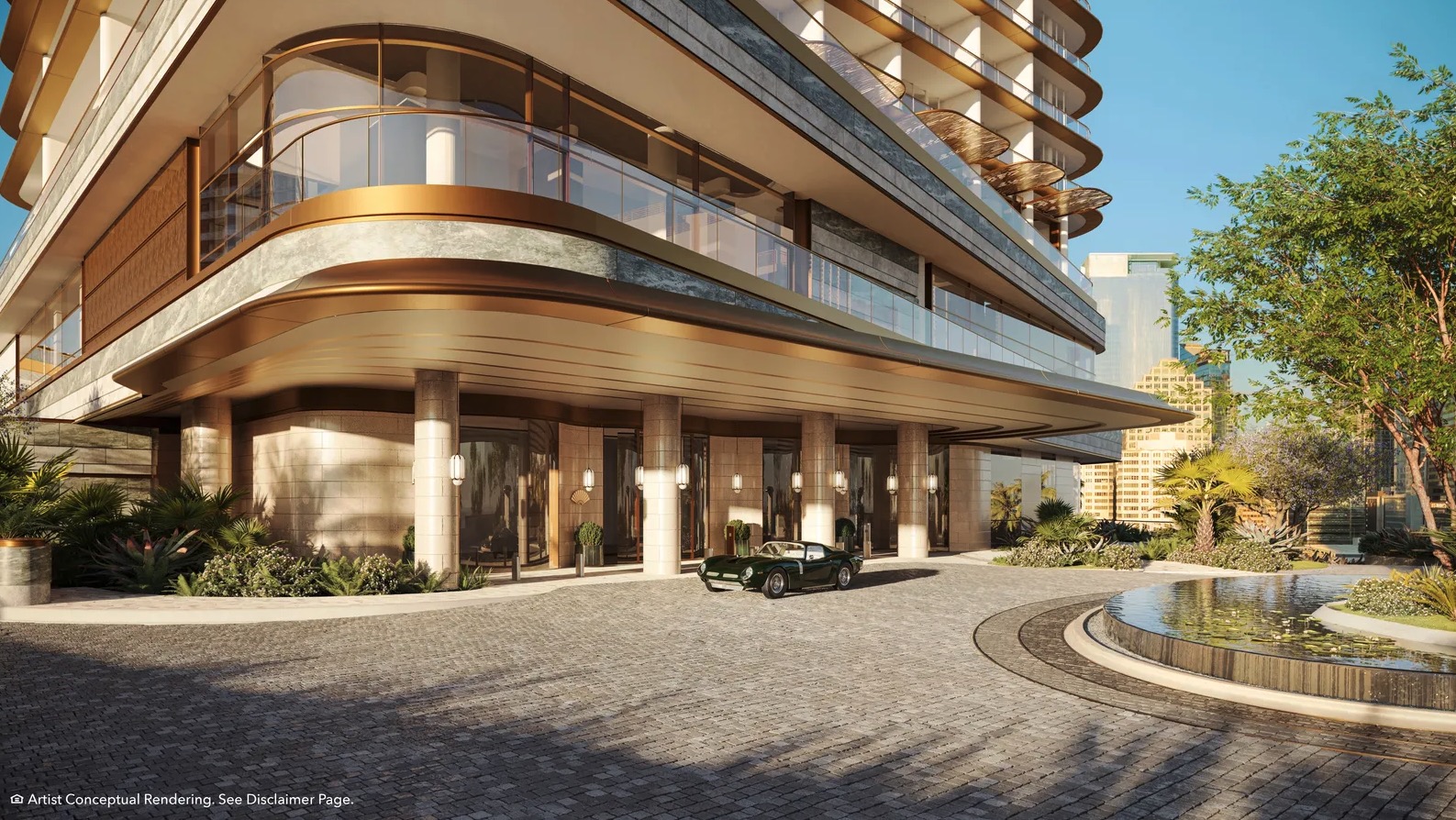 Private residences drop-off.