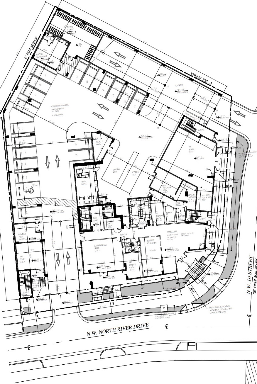 gallery at lummus park site plan
