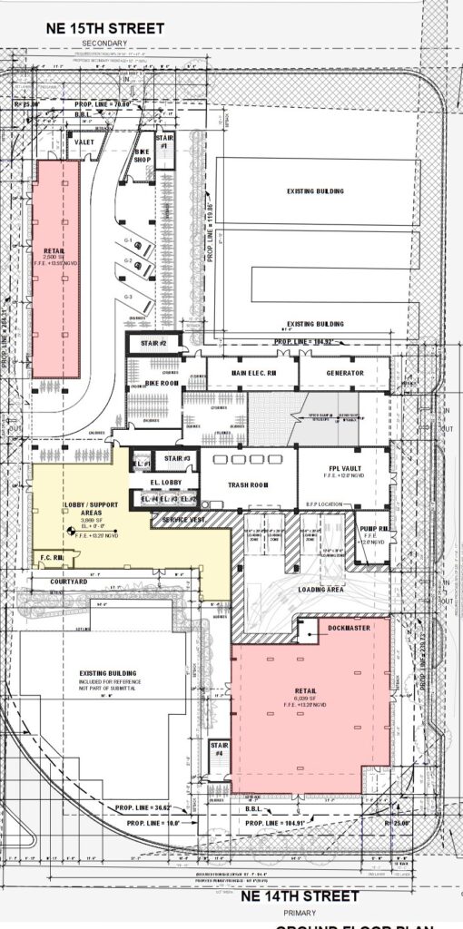 Site plan of UniDos.