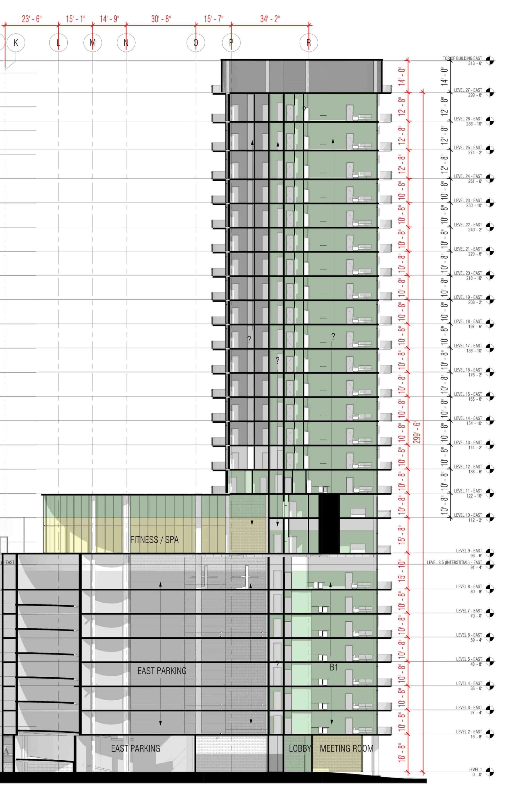 1717 N Flagler Drive, West Palm Beach Ritz Carlton Elevation