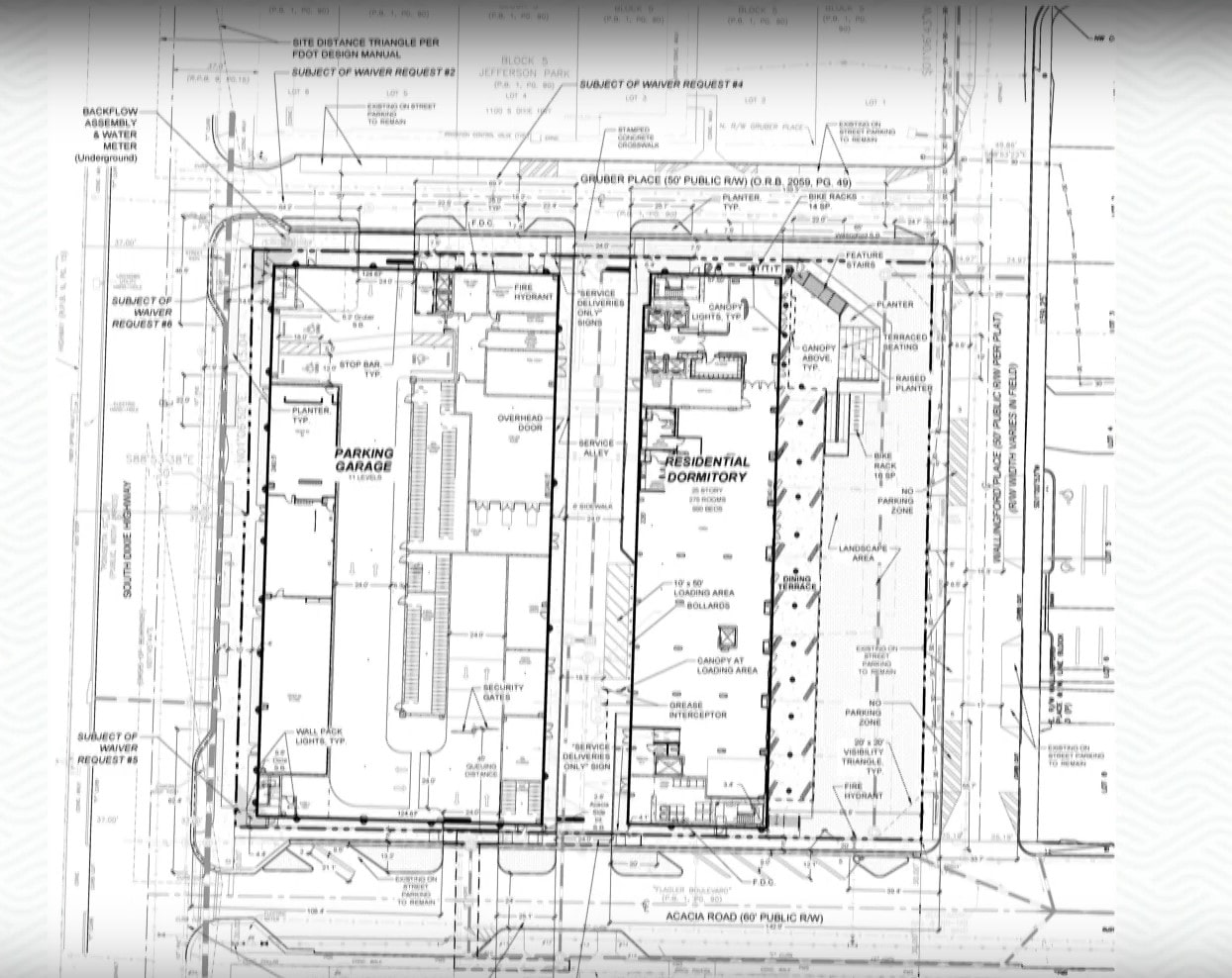 PBA University Dormitory Site Plan