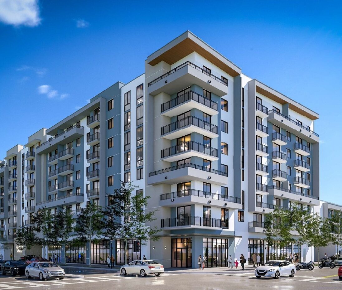 La Jeune Palms at 1201 NW 62 Street Miami