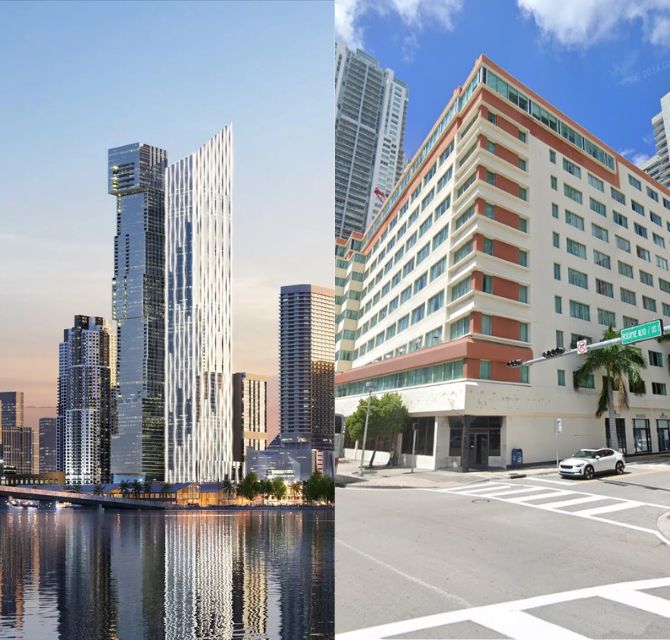 Embattled Property at 340 Biscayne Listed for Redevelopment Amid Bankruptcy and Debt Dispute