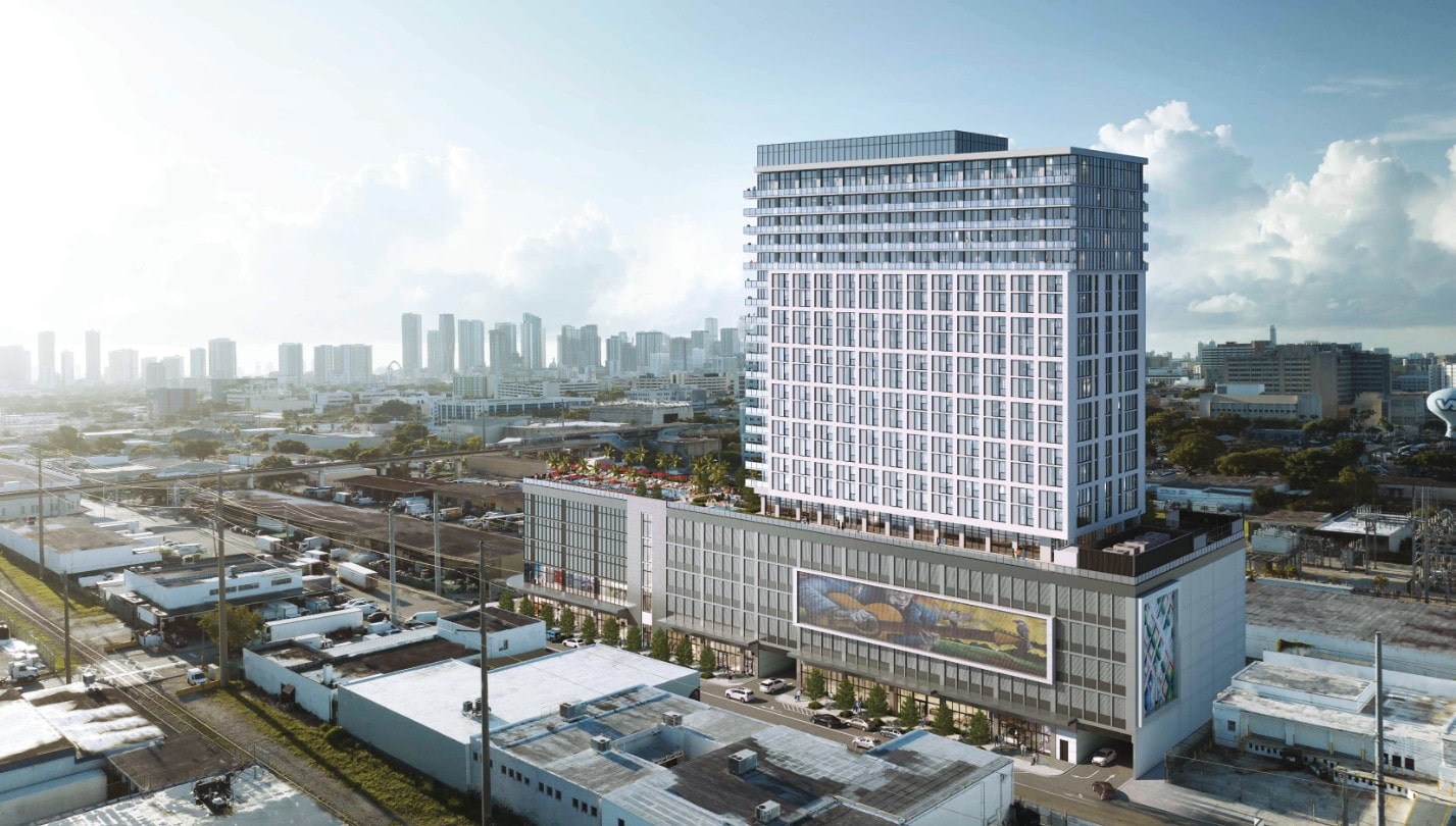 1344 NW 22nd Street Allapattah Live Local Act Project Rendering