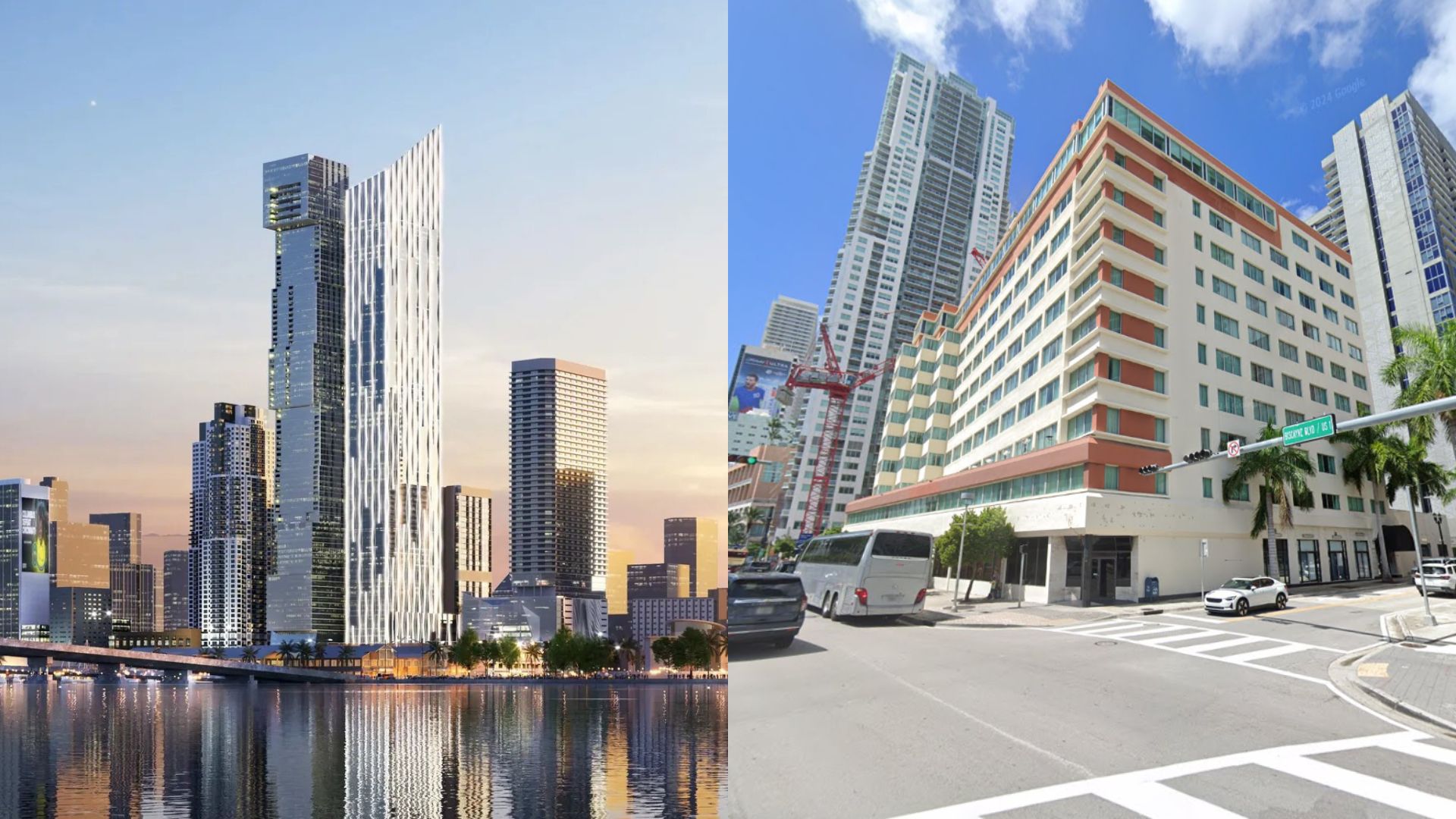 340 Biscayne Blvd (Regalia on the Bay) by Arquitectonica. Listing image provided by Hilco Real Estate Sales.
