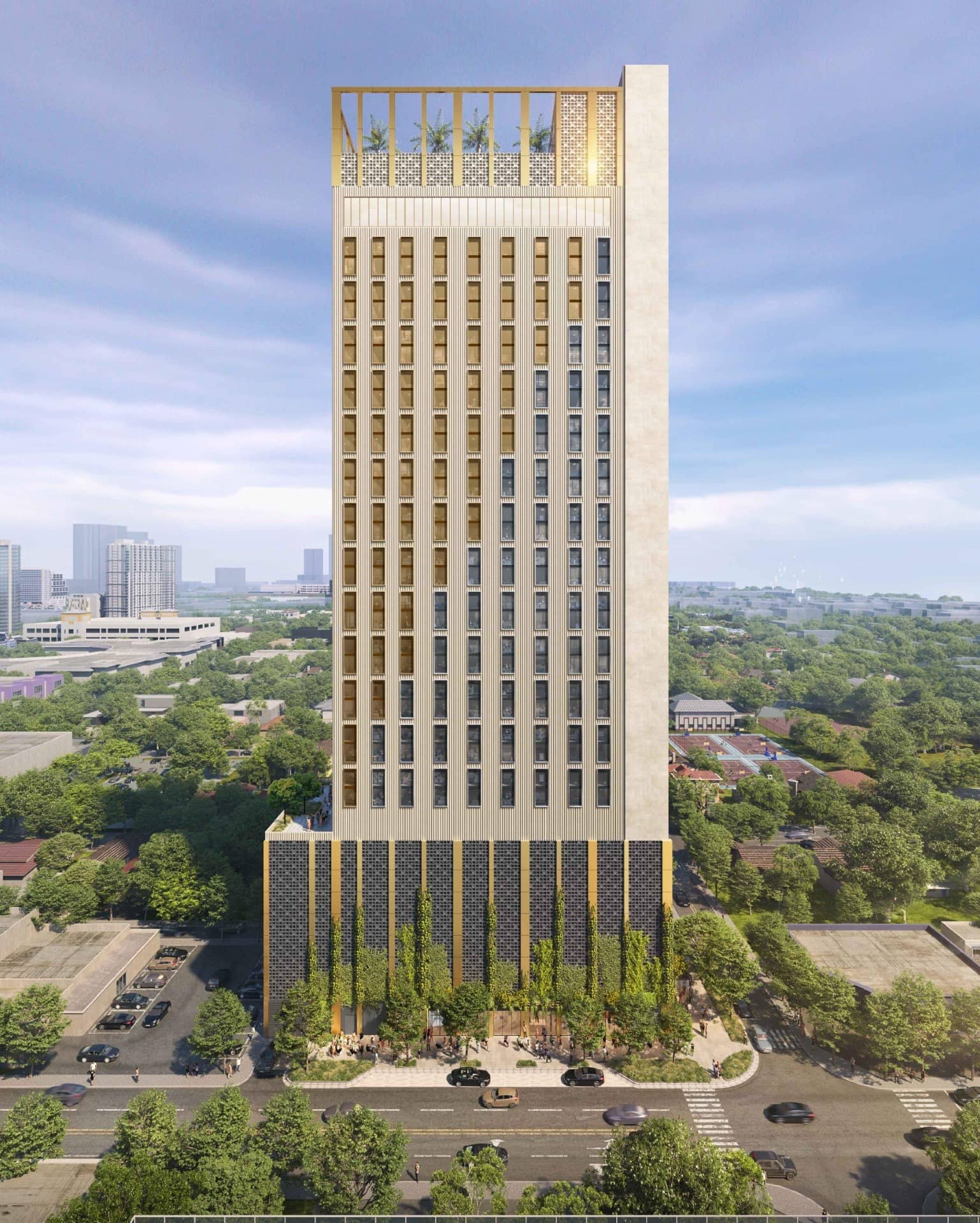 70 NW 36th Street by 36th Street Owner, LLC and designed by Arquitectonica.