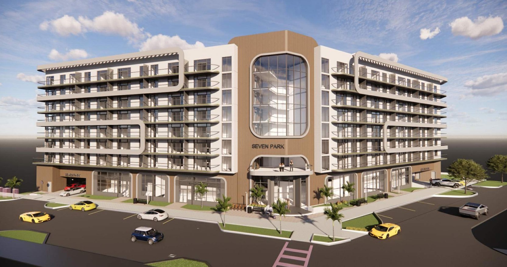 Seven Park by 221 Developers and designed by SKLARchitecture