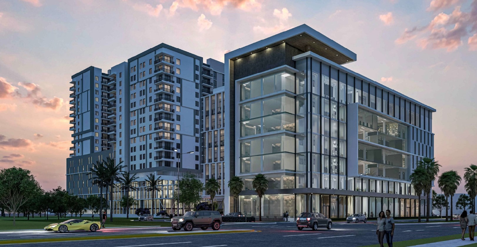 Park Residences by Russel Galbut of GFO Investments and Dr. Jorge E. Perez of KIDZ Medical Services. Designed by Anillo Toledo Lopez.