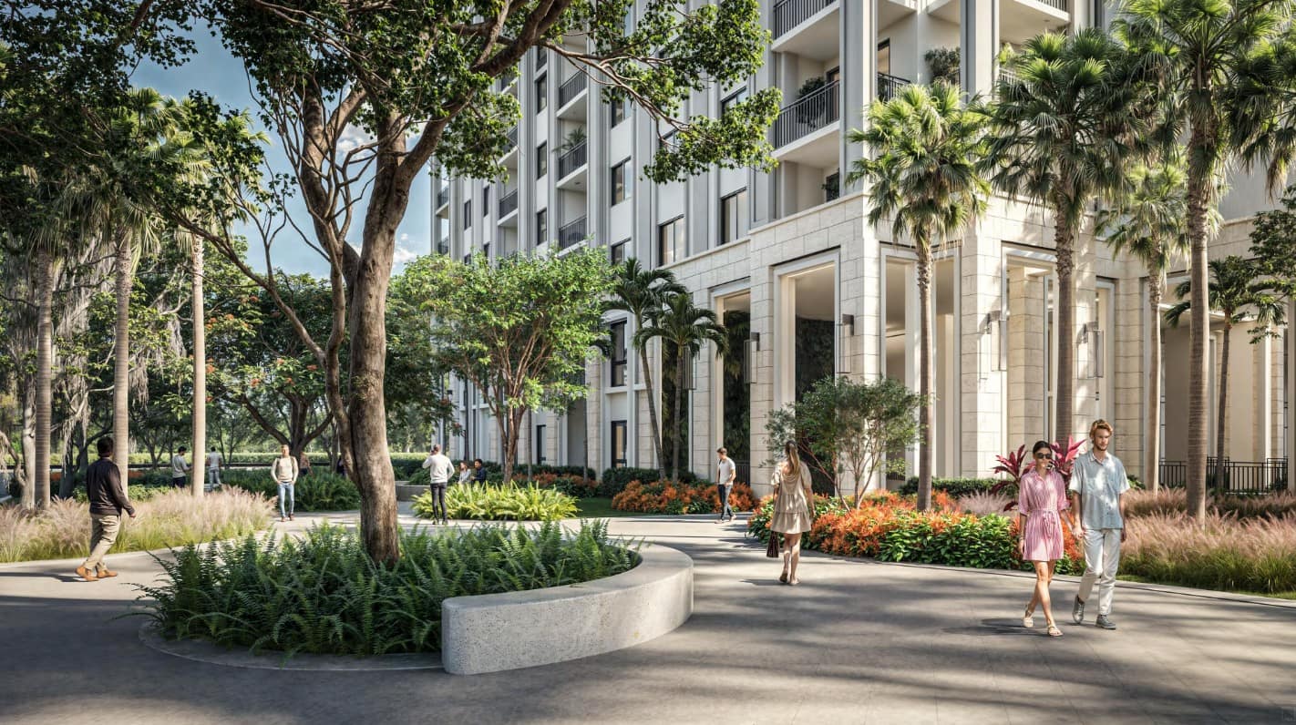 Rendering of the proposed park at 400 S Dixie Hwy.