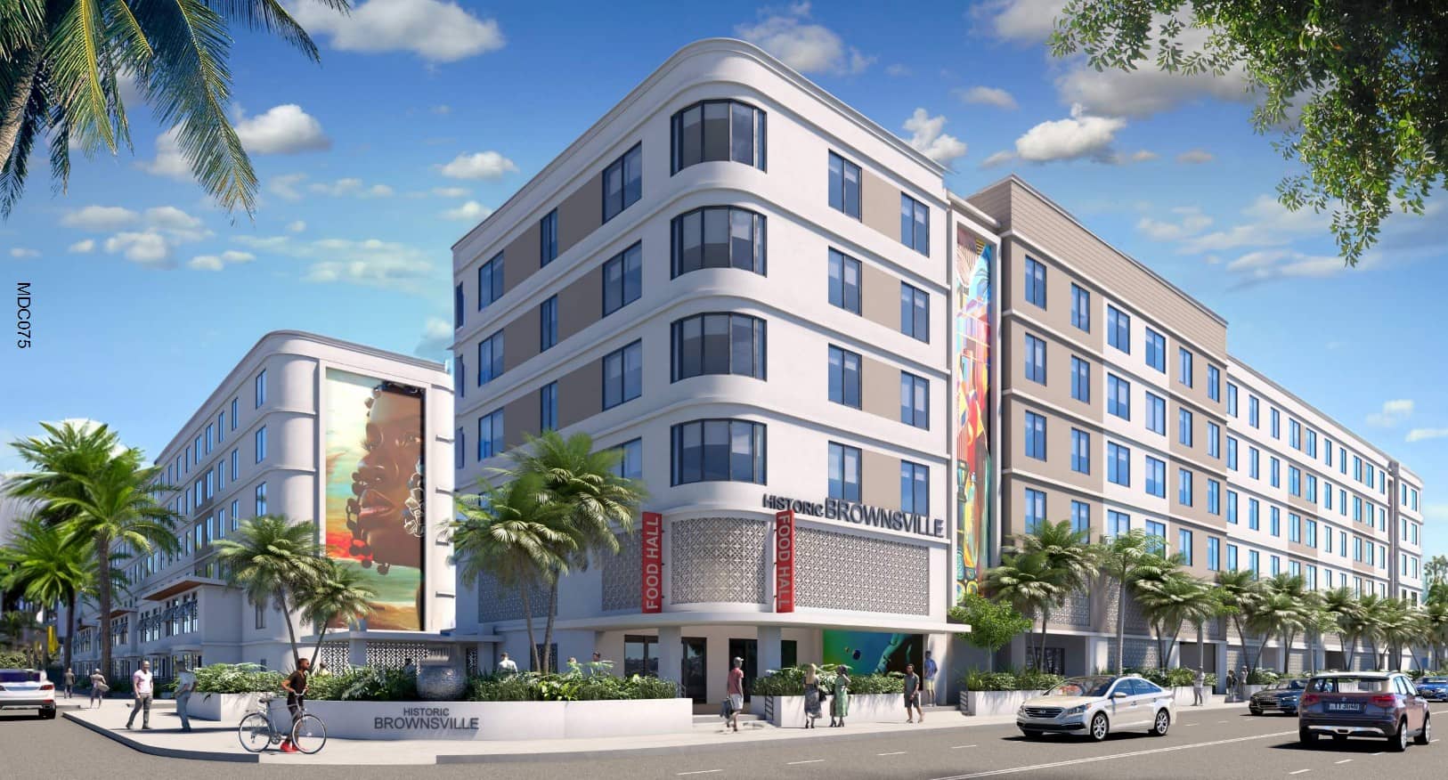 Redevelopment of Annie Coleman 14 at 2101 NW 52 Street by Integra Investments. Designed by Lantz Boggio Architects.