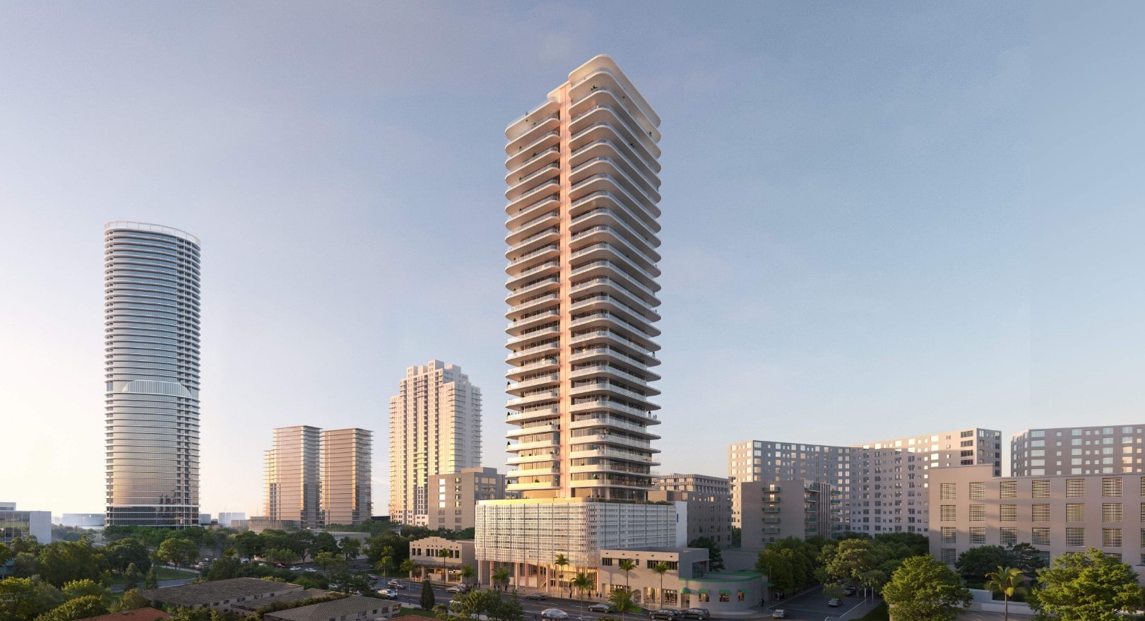 824 Alton Road, a Live Local Act project by Crescent Heights. Designed by RSP Architects.
