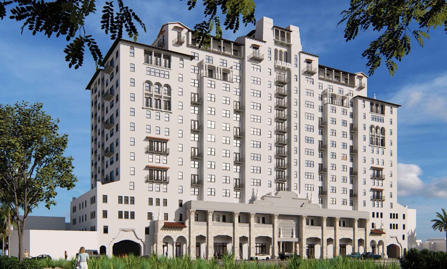 Ponce 8 by the Shoma Group. Designed by PPK Architects. Located at 3850 SW 8th Street.