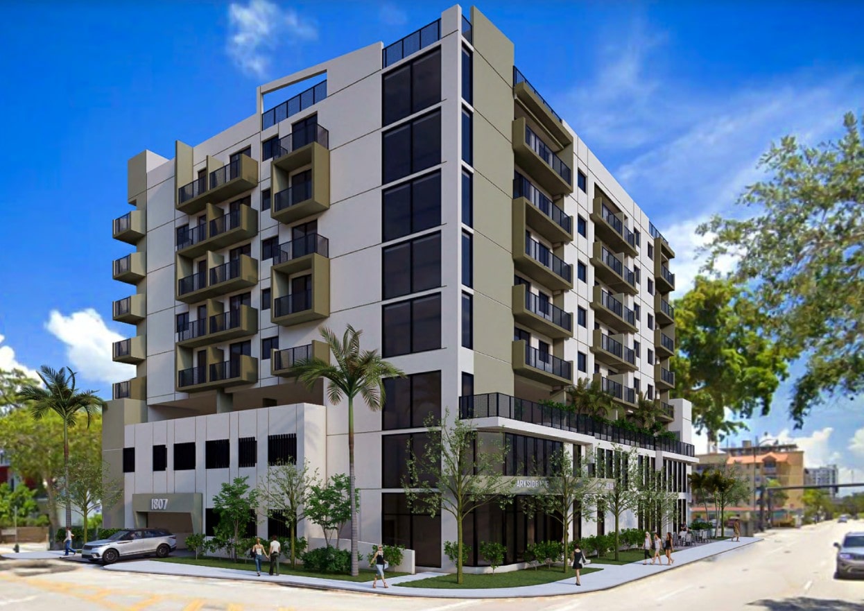 Parkside Vue by Las Villas JDL. Located at 1809 Madison Street. Designed by Skin Architectural Group.