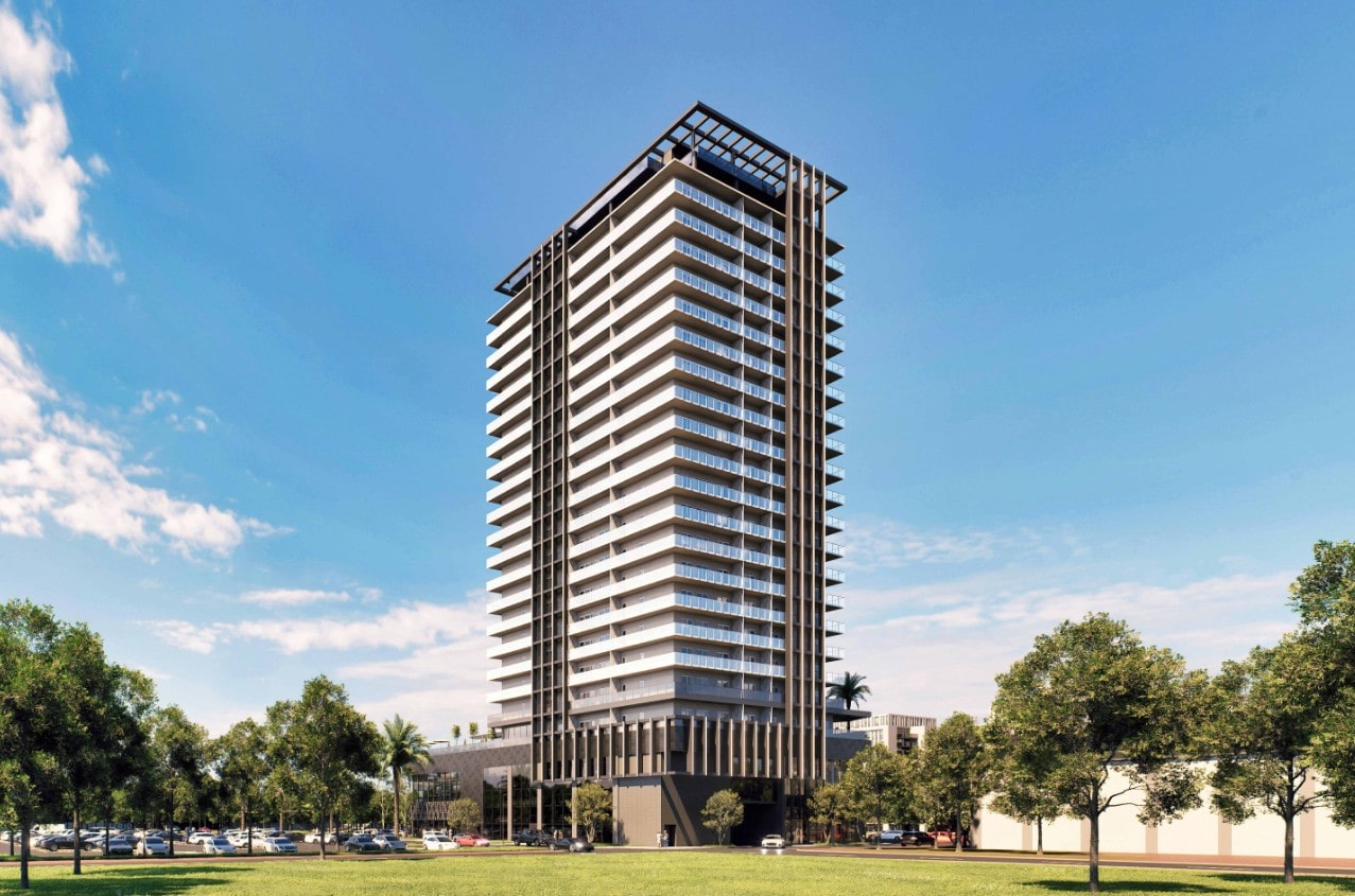 The Gaspar by Berts Real Estate and Flamingo Homes. Designed by MGBA Architecture and located at 1307 N Jefferson St.