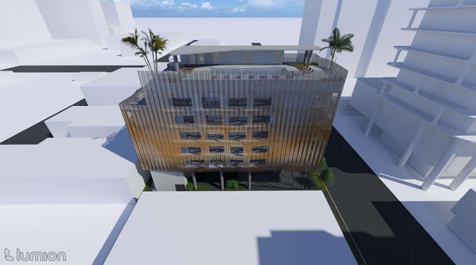 Plans Filed for Six-Story Boutique Hotel at 6945 Abbott Avenue in North Beach