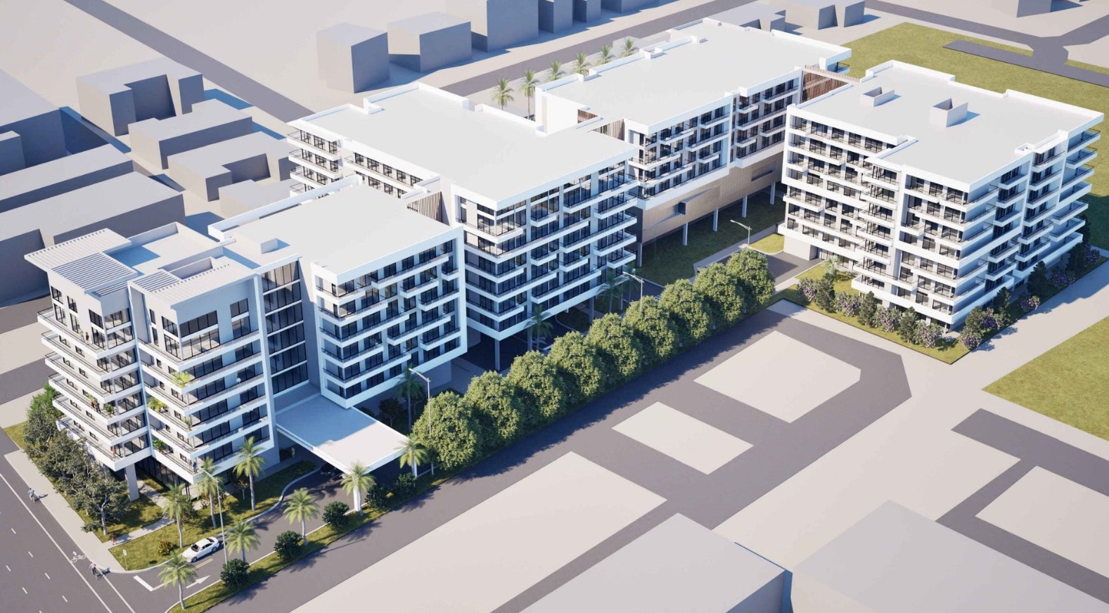 The Satori at Lighthouse Point, planned in Pompano Beach by 1112 Development. Designed by Madsen Design.