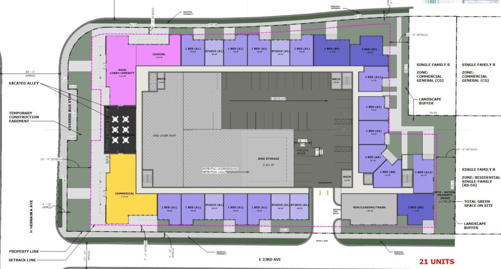 Mixed-Income Apartment Seeks Redesign at 3917 N Nebraska Ave in Ybor Heights, Tampa