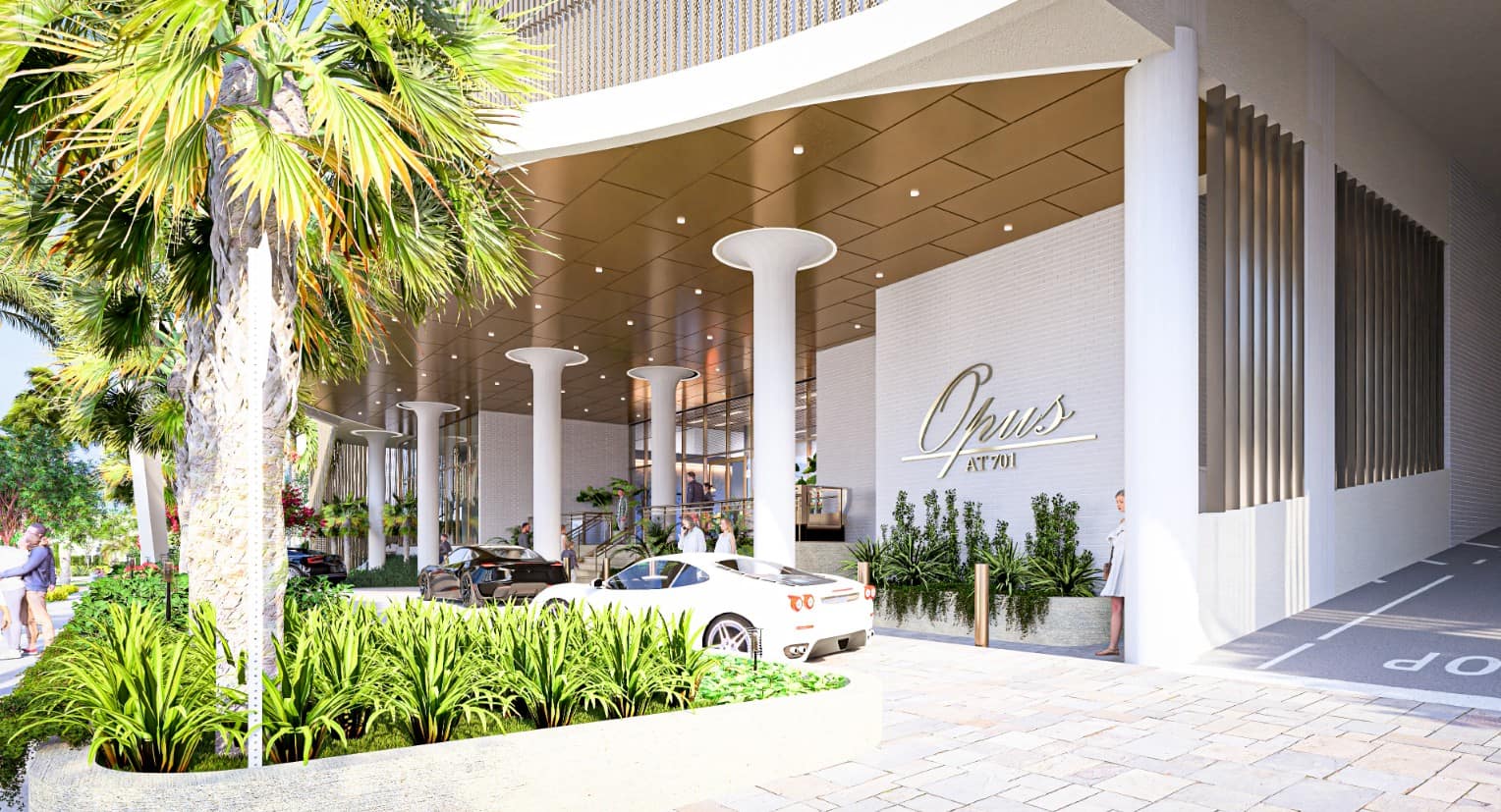 13-Story Condo Proposed Along Fort Lauderdale's Intracoastal Called Opus at 701 5 13-Story Condo Proposed Along Fort Lauderdale's Intracoastal Called Opus at 701