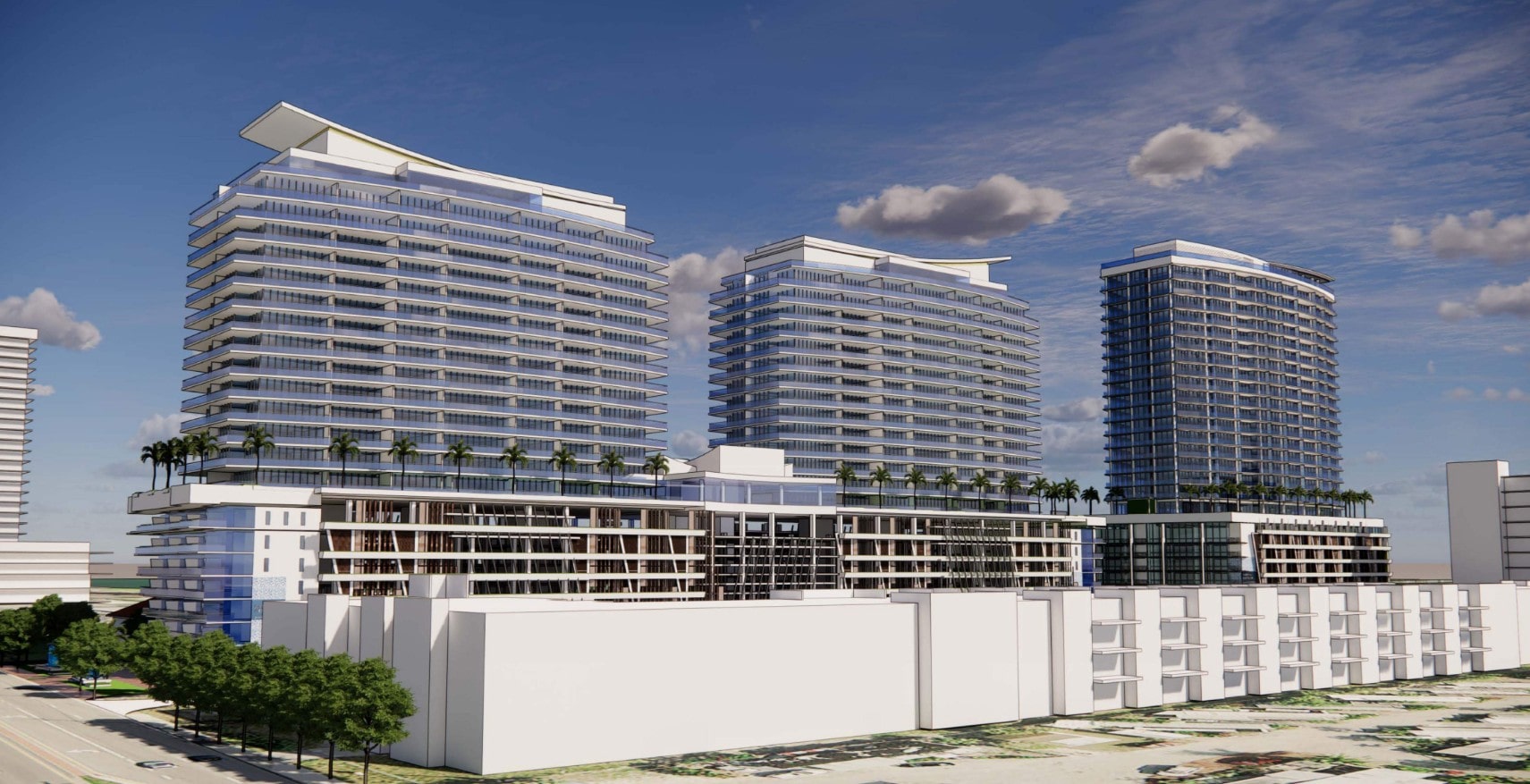 Riviera Beach Weighs In on ‘The Waterway,’ an Ambitious Three-Tower Development