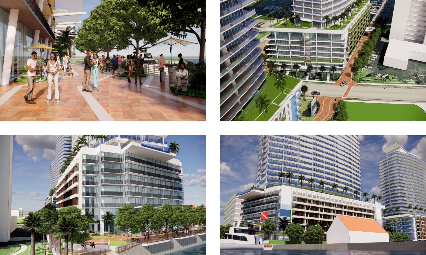 Riviera Beach Weighs In on ‘The Waterway,’ an Ambitious Three-Tower Development