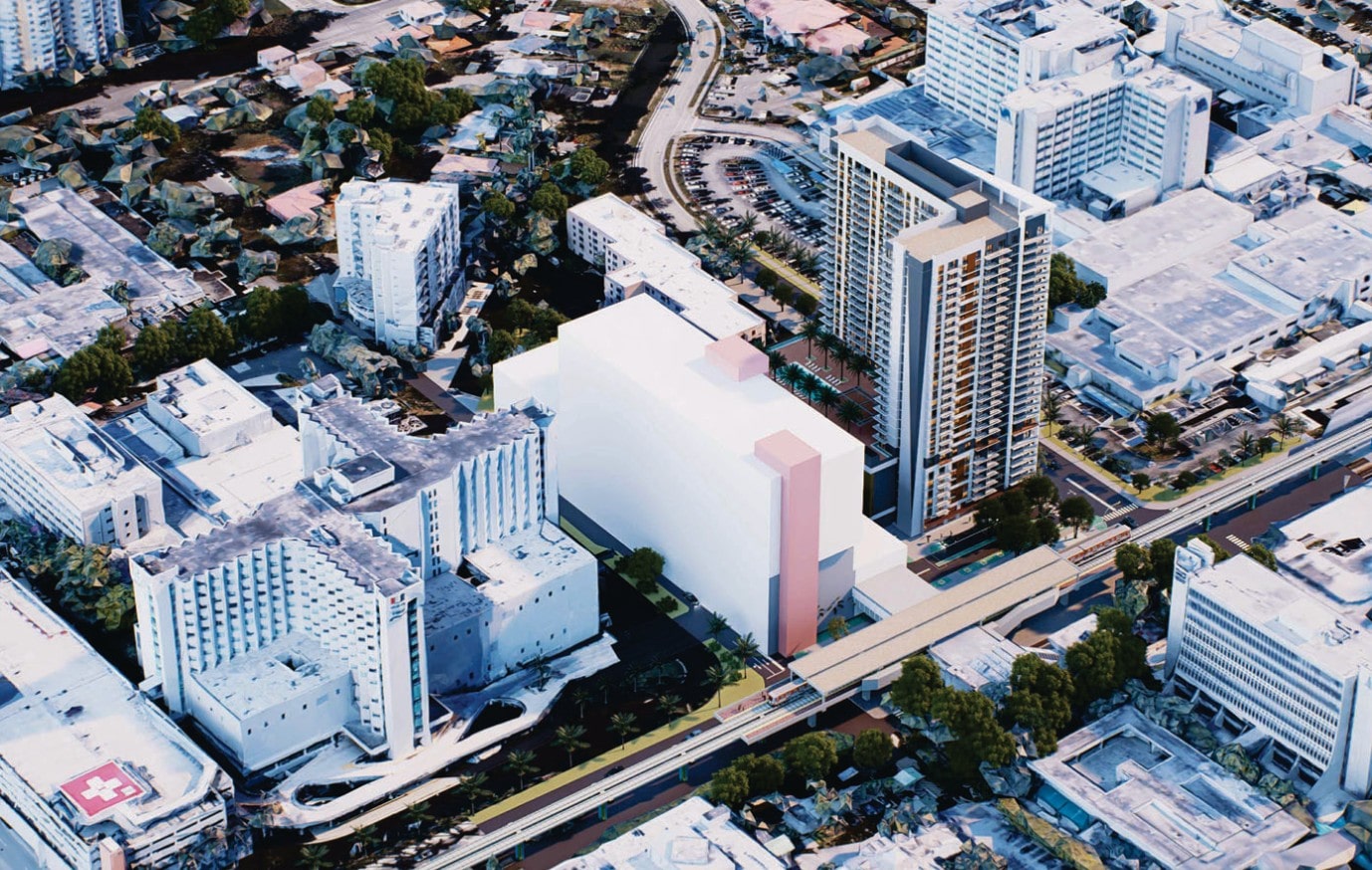 The Gallery at Wagner Creek: First Tower of Related’s Health District Redevelopment Secures Financing