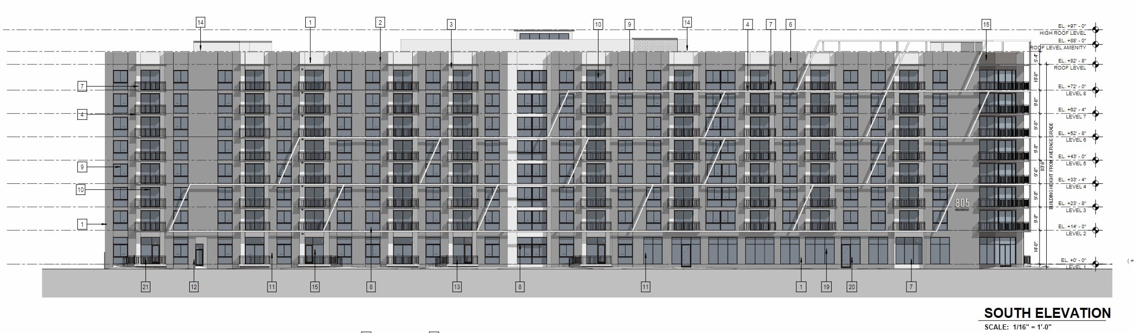 Plans Submitted to Miami's UDRB for 805 Flagler, Featuring 354 Units in Little Havana