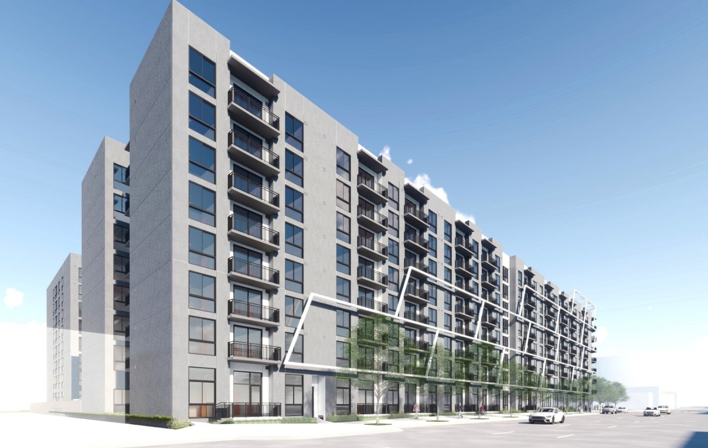 Plans Submitted to Miami's UDRB for 805 Flagler, Featuring 354 Units in Little Havana