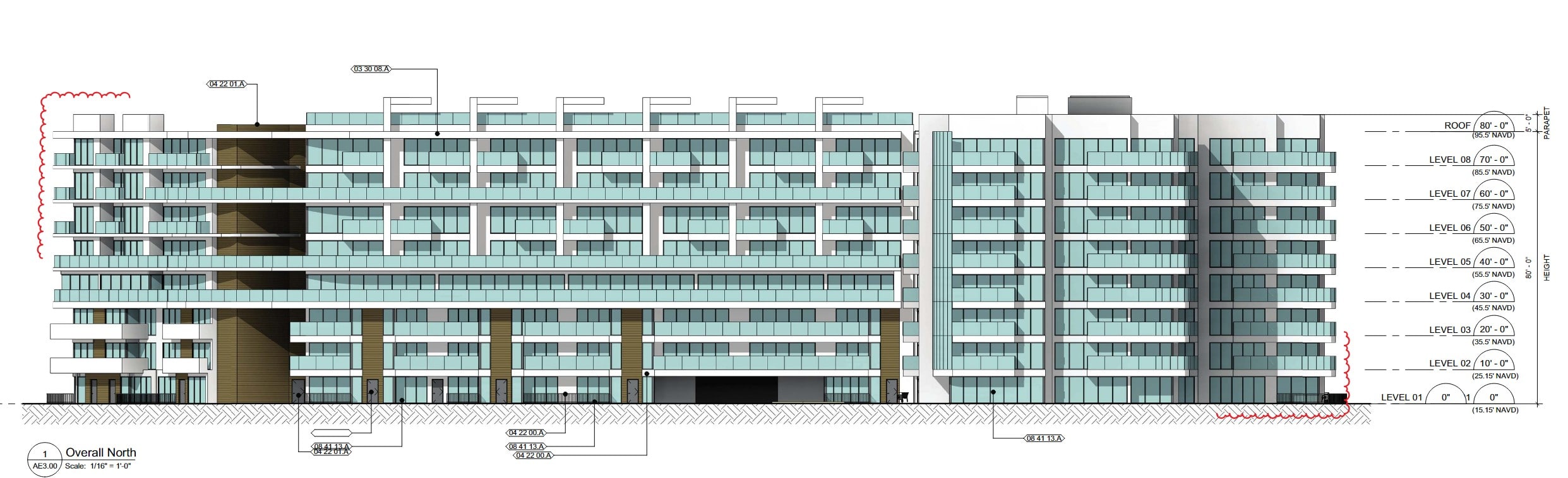 Elevations for 6111 NW Broken Sound Parkway.