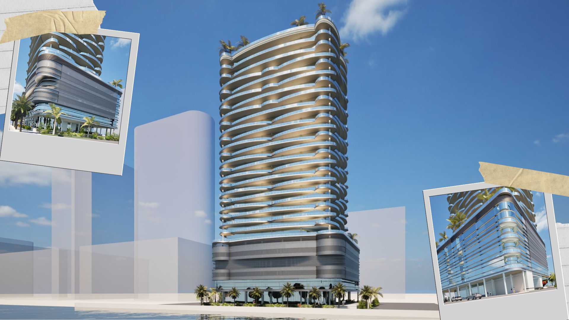 Rendering of 1725 JFK Causeway from The Prosper Group and MG Developer. Images are the last renderings available and are subject to change.