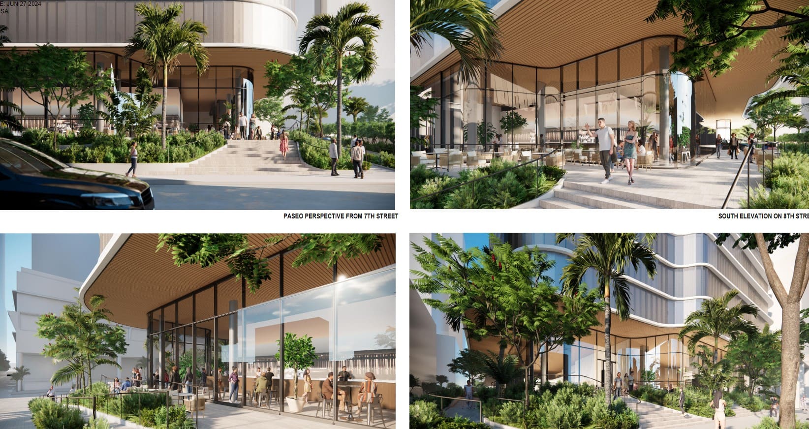 Brickell Starlite Moves Towards Groundbreaking at 128 Southwest 7th Street 6 Final renderings of the Brickell Starlite's ground floor.