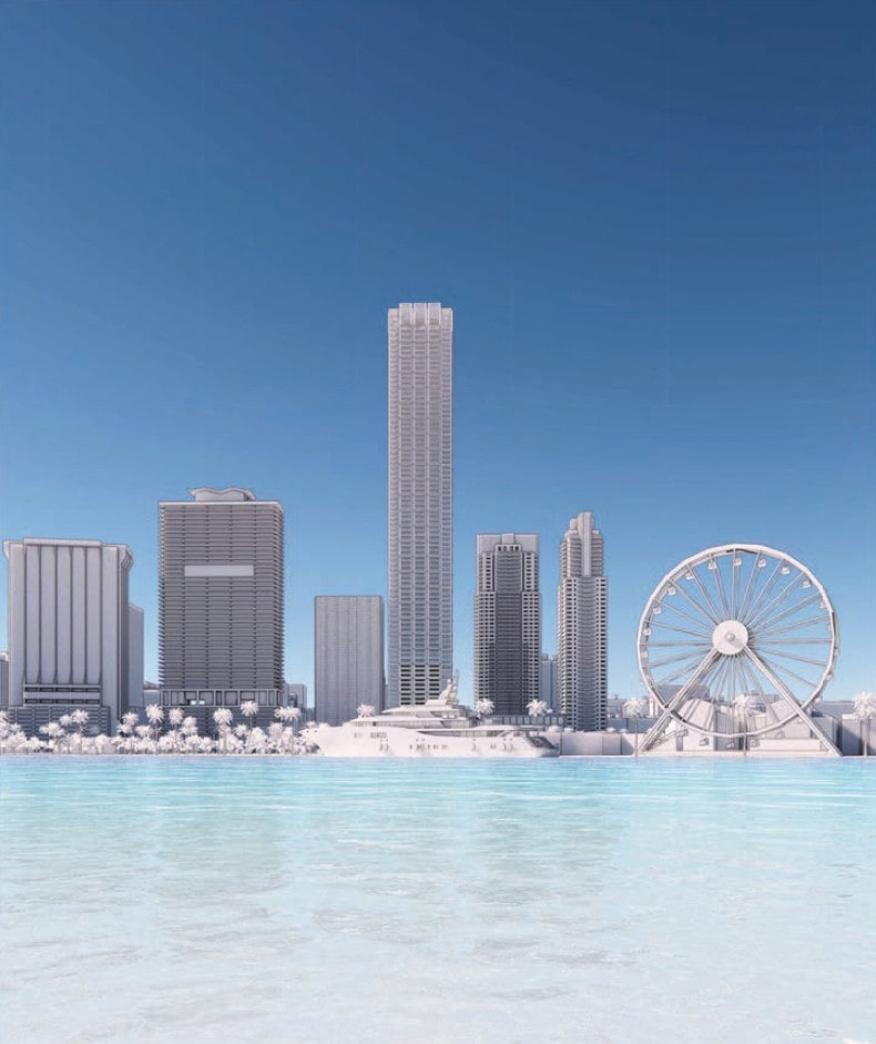 Near-Supertall 955-Foot Tower Proposed for 130 Biscayne Boulevard, Designed by Foster + Partners