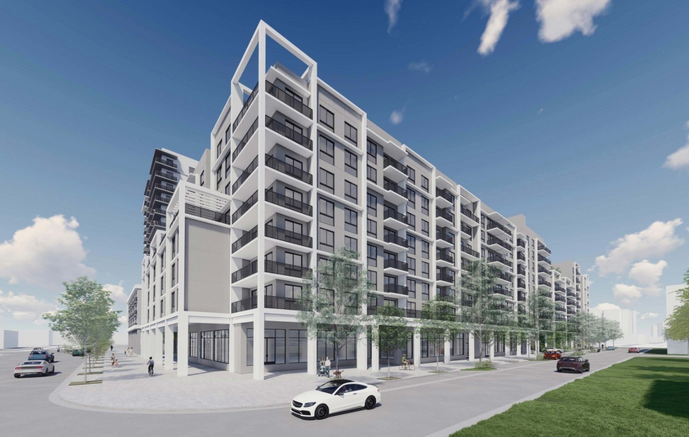 Mill Creek Residential's Modera Aventura South Development Enters Vertical Construction in Ojus