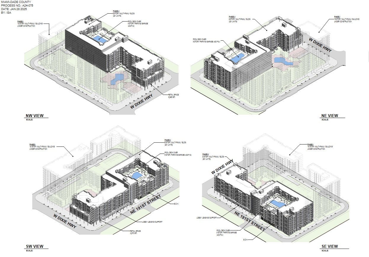 Mill Creek Residential's Modera Aventura South Development Enters Vertical Construction in Ojus