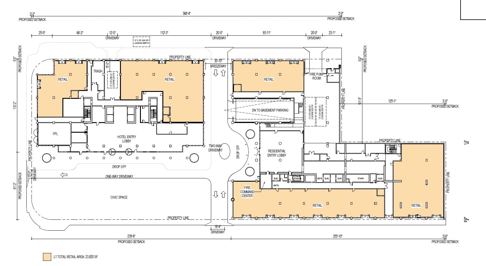 Ground floor drawings.