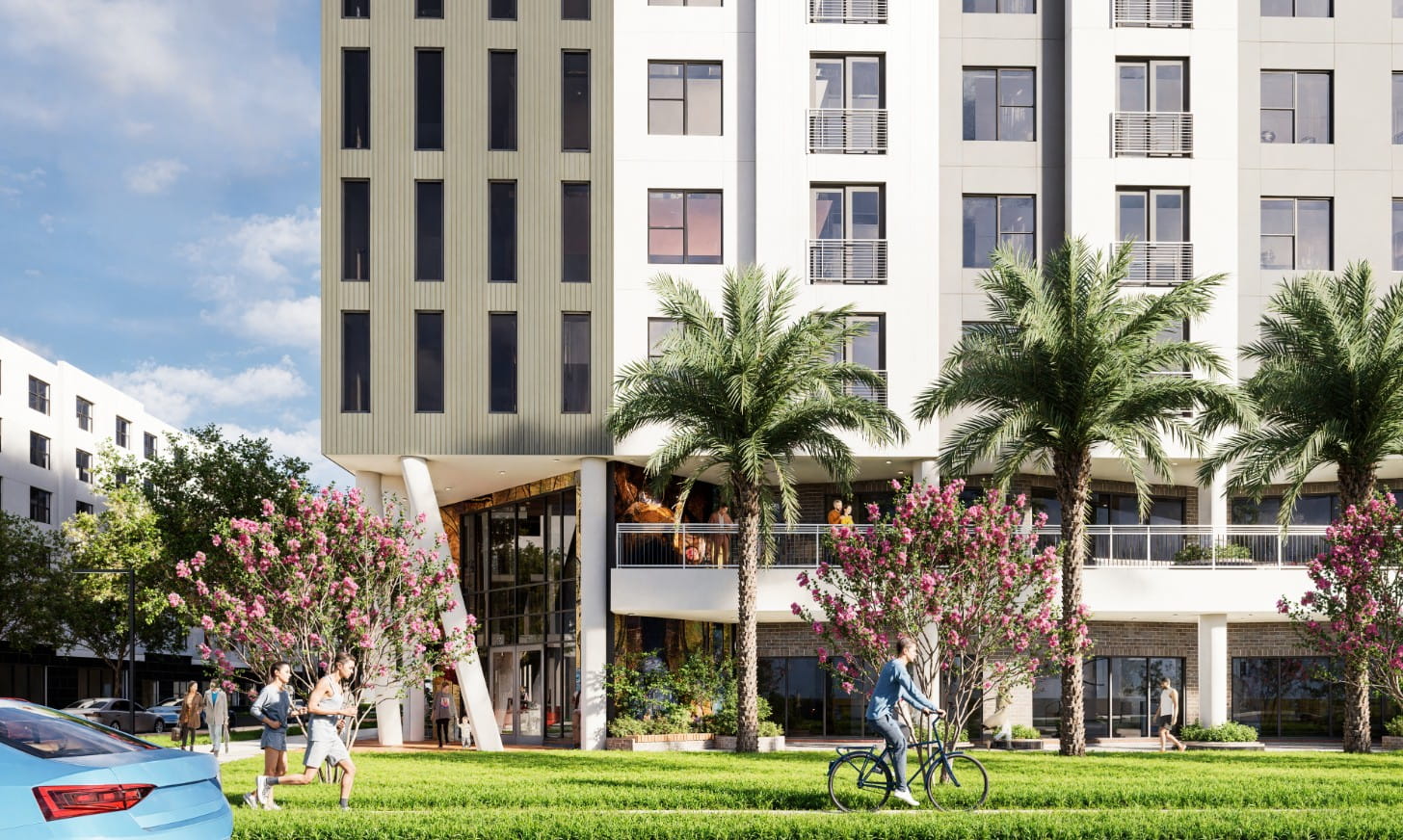 Construction Permit Filed for Robles Park Lot D, Marking First Phase of Redevelopment