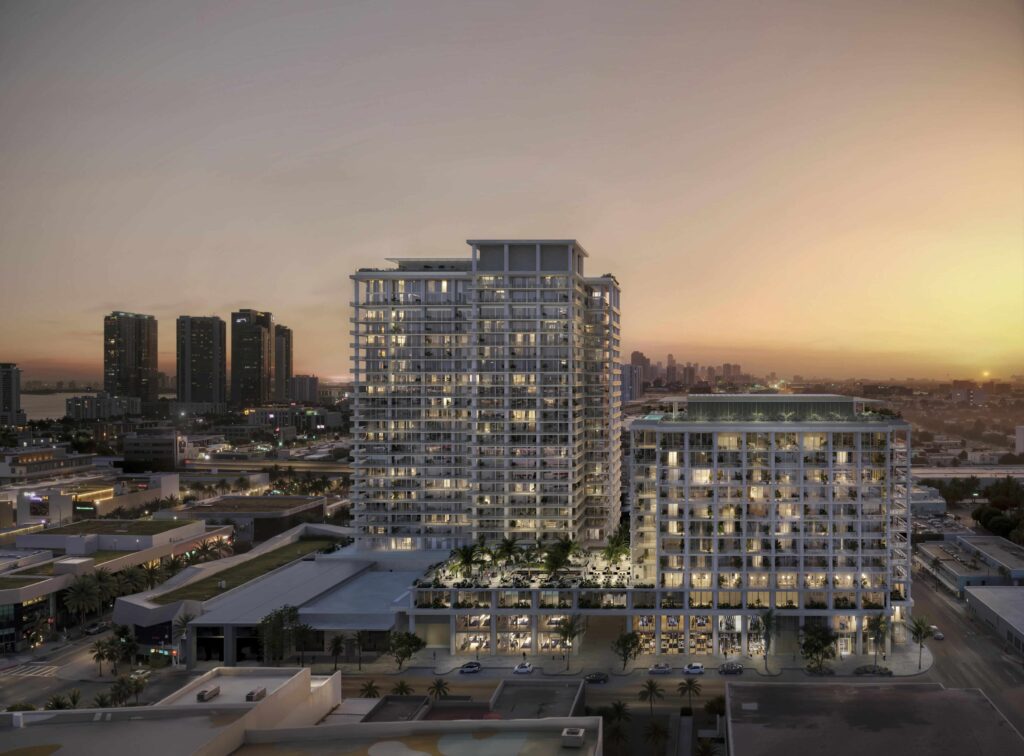 3995 N Miami Avenue, proposed by a JV and designed by Cube3.
