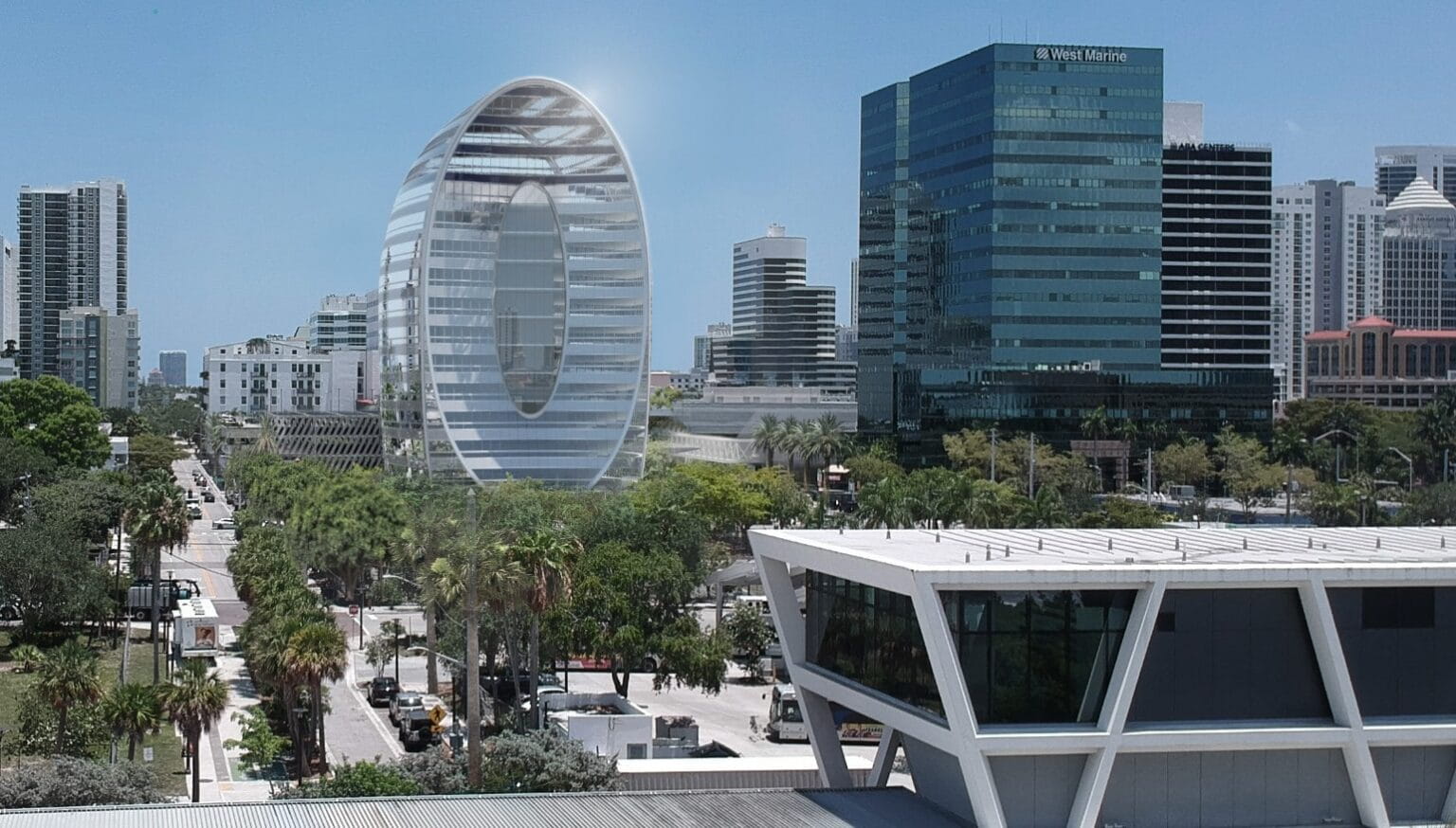 Current plans for the site, which may change following financing evolutions.