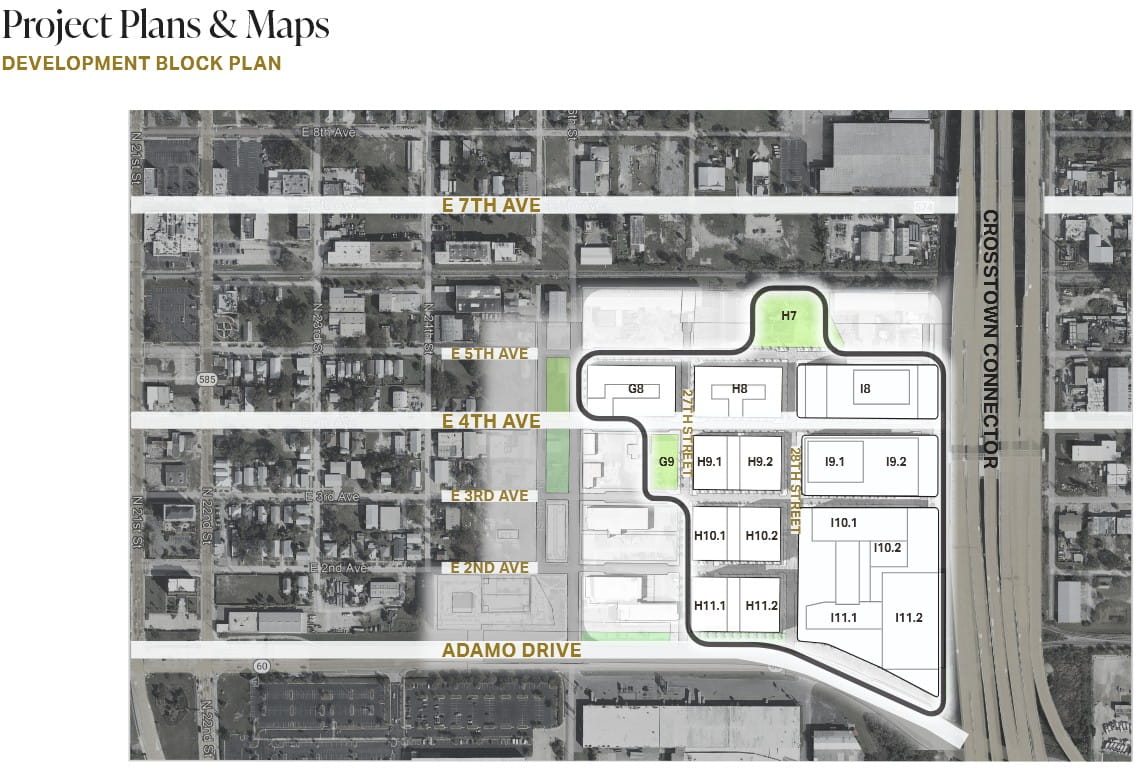 Redevelopment Vision Revealed for 25-Acre East Ybor Medical District by Darryl Shaw