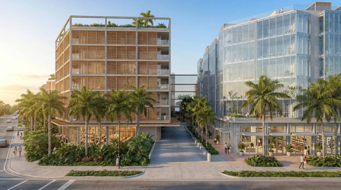 9-Story Modern Apartment Building Proposed at 14501 W Dixie Highway in Miami-Dade