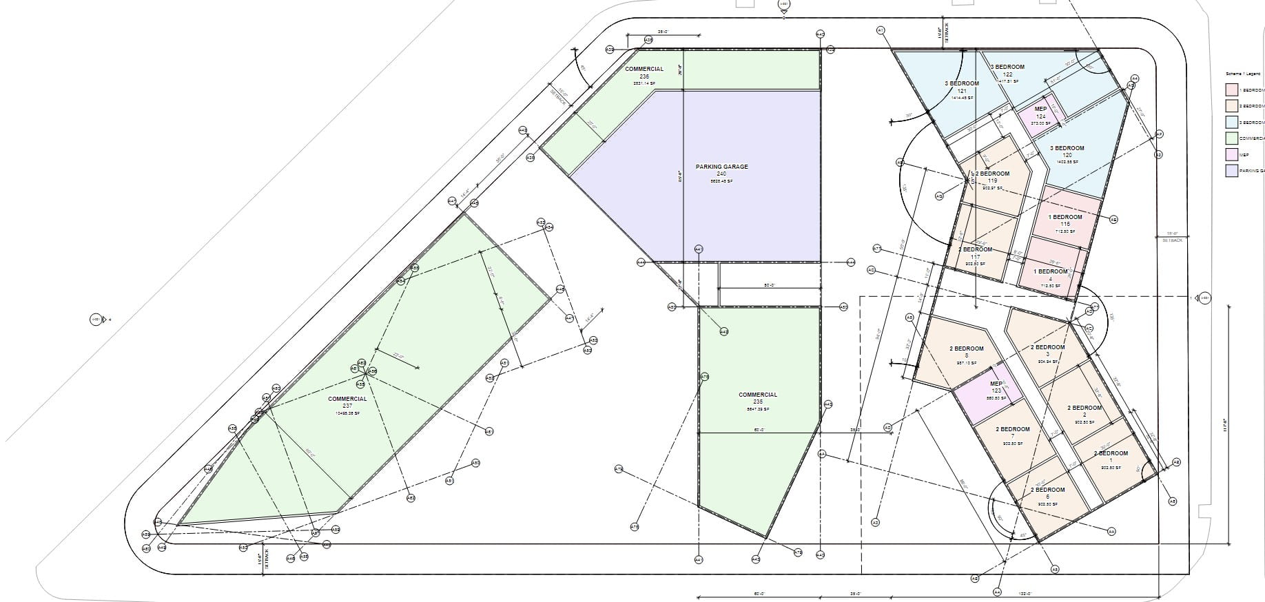 9-Story Modern Apartment Building Proposed at 14501 W Dixie Highway in Miami-Dade