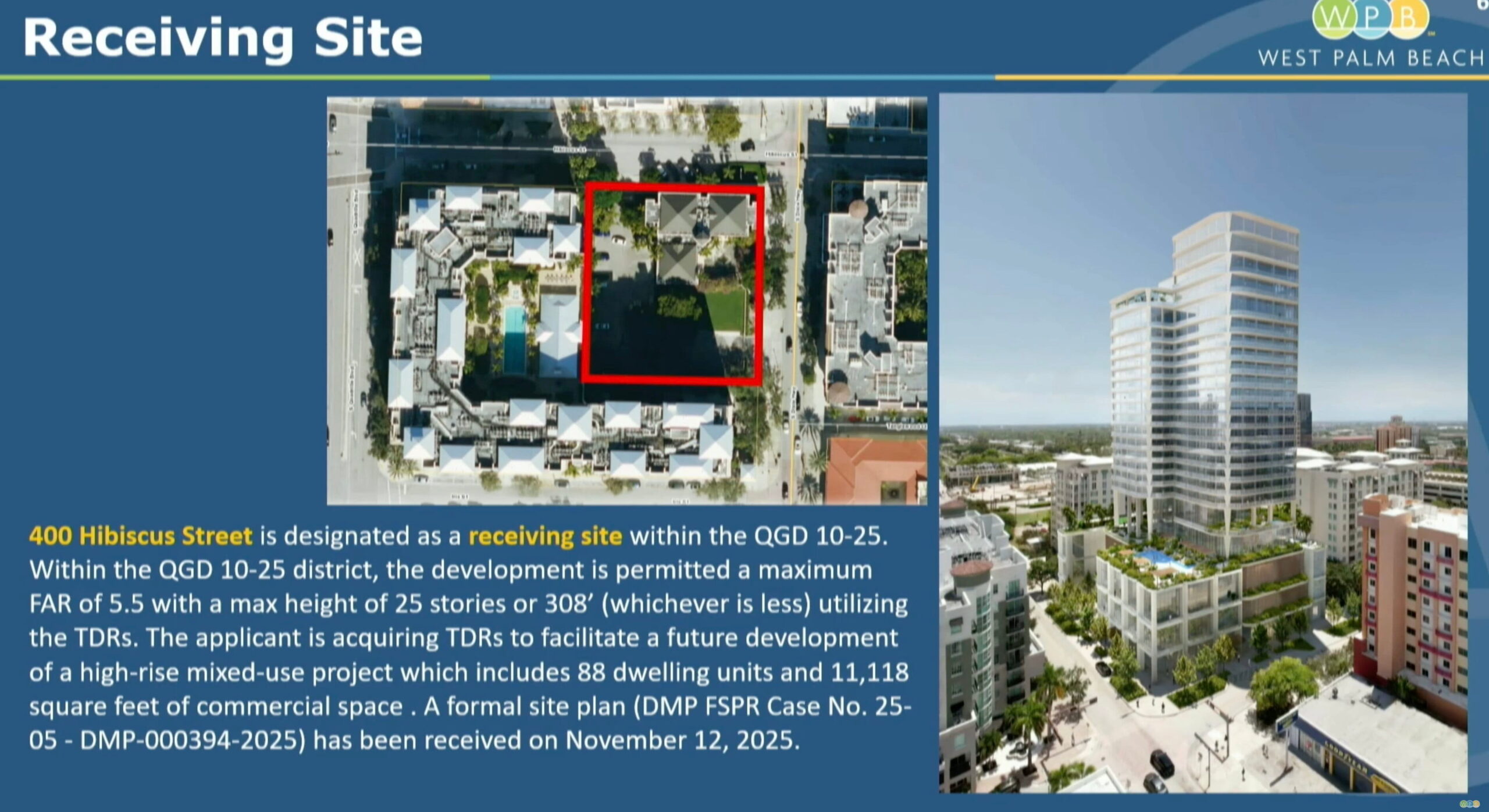 Additional rendering and context for the site.