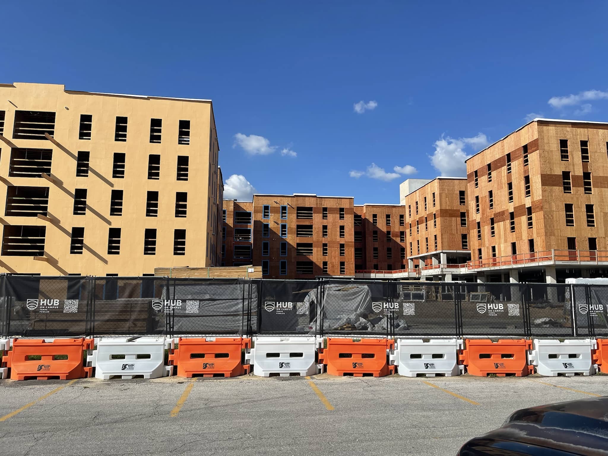 Construction Advances on Hub Tampa Fowler & The Mark Tampa, Set to Add 2,000 Beds Near USF