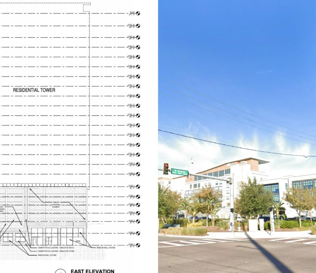 Bromley Companies Files Plans for a 23-Story Residential Tower in Midtown Tampa