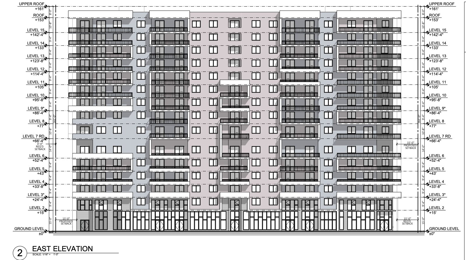 Elevations of Keystone Midway.