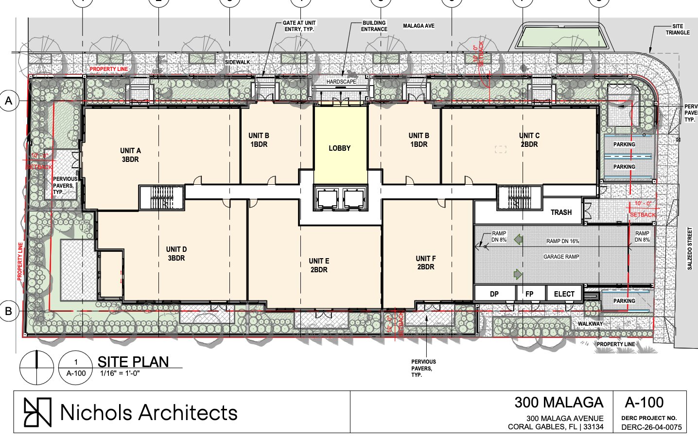 300 Malaga Proposed in Coral Gables, Bringing 25 Luxury Residences