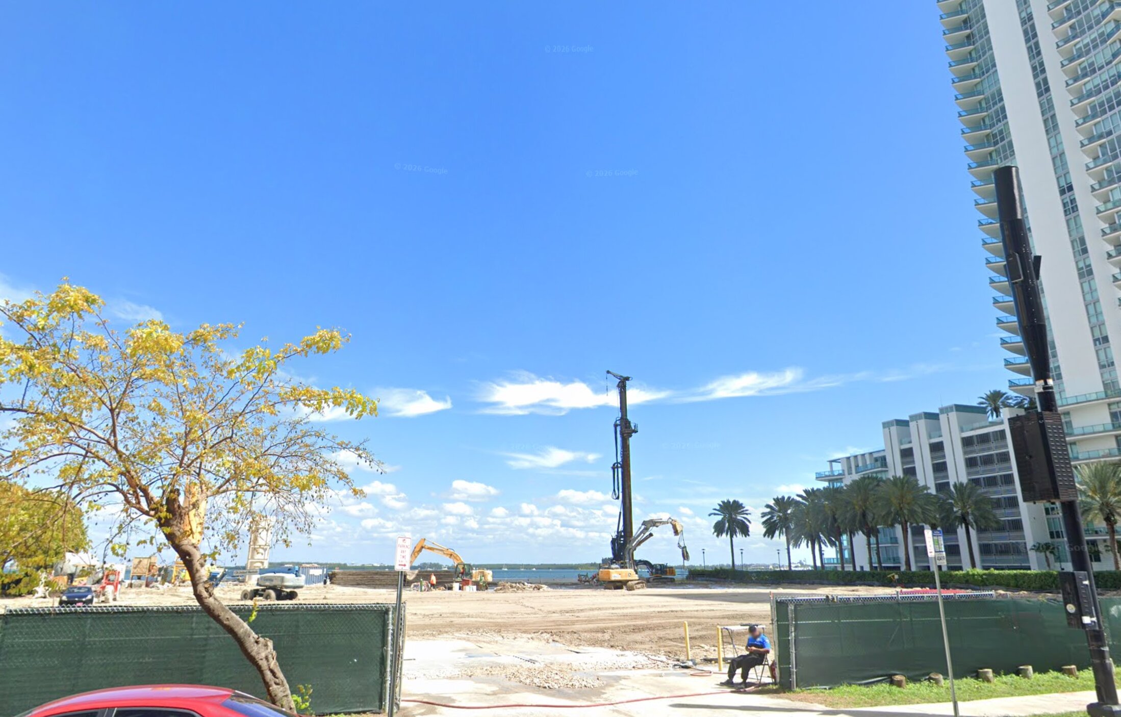 DSM underway at the site, courtesy of Google Street View.