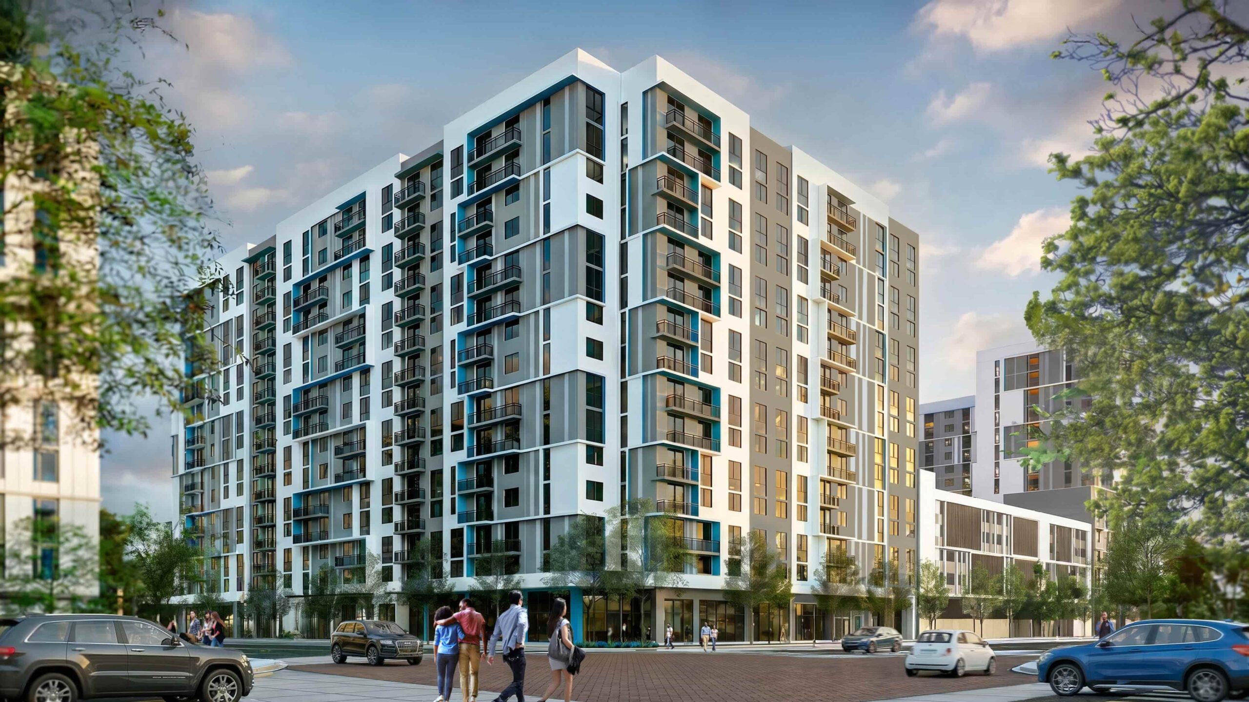 Gallery at Somi Parc, which recently broke ground. Designed by Modis Architects and developed by Related Urban.